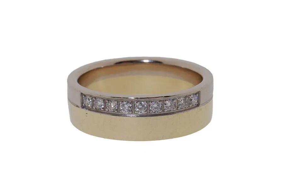 Gouden Diamanten Dames Trouwring Desiree