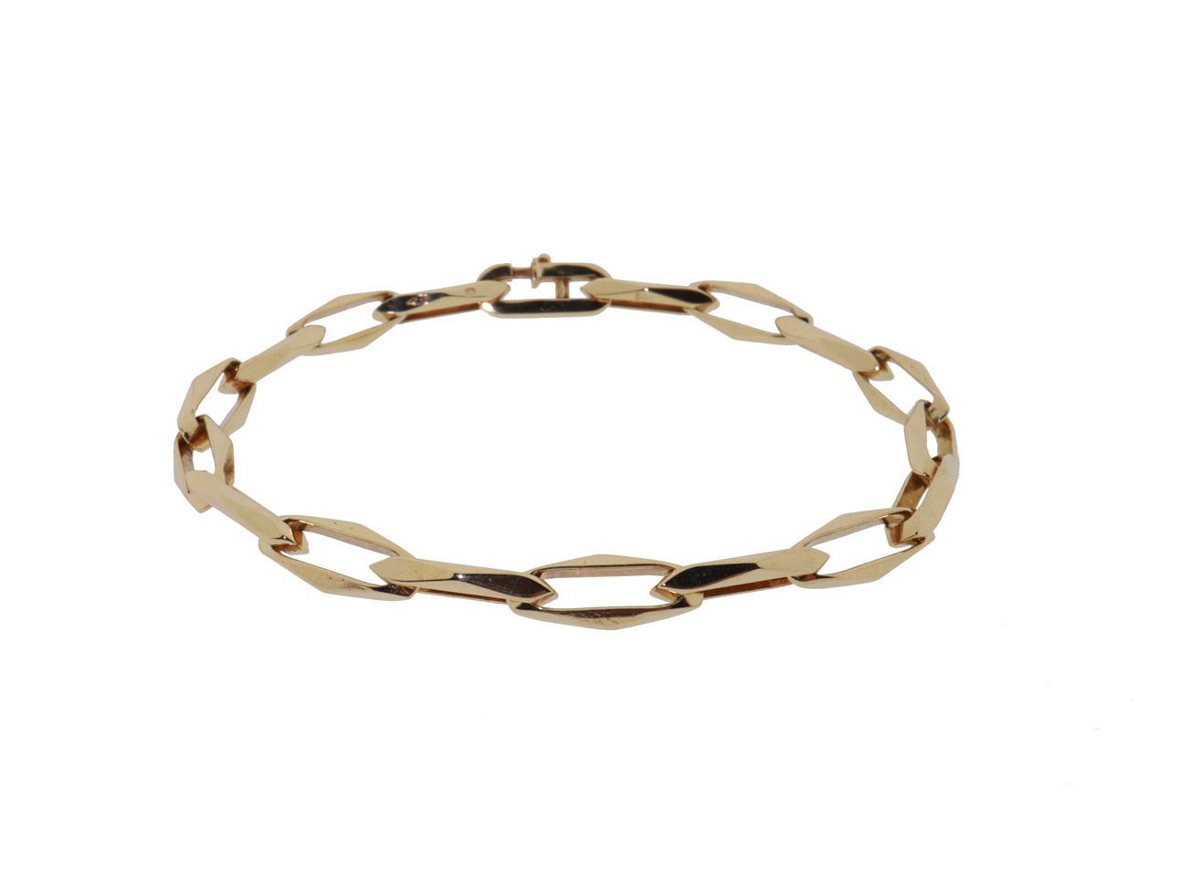 14 karaat gouden closed forever armband