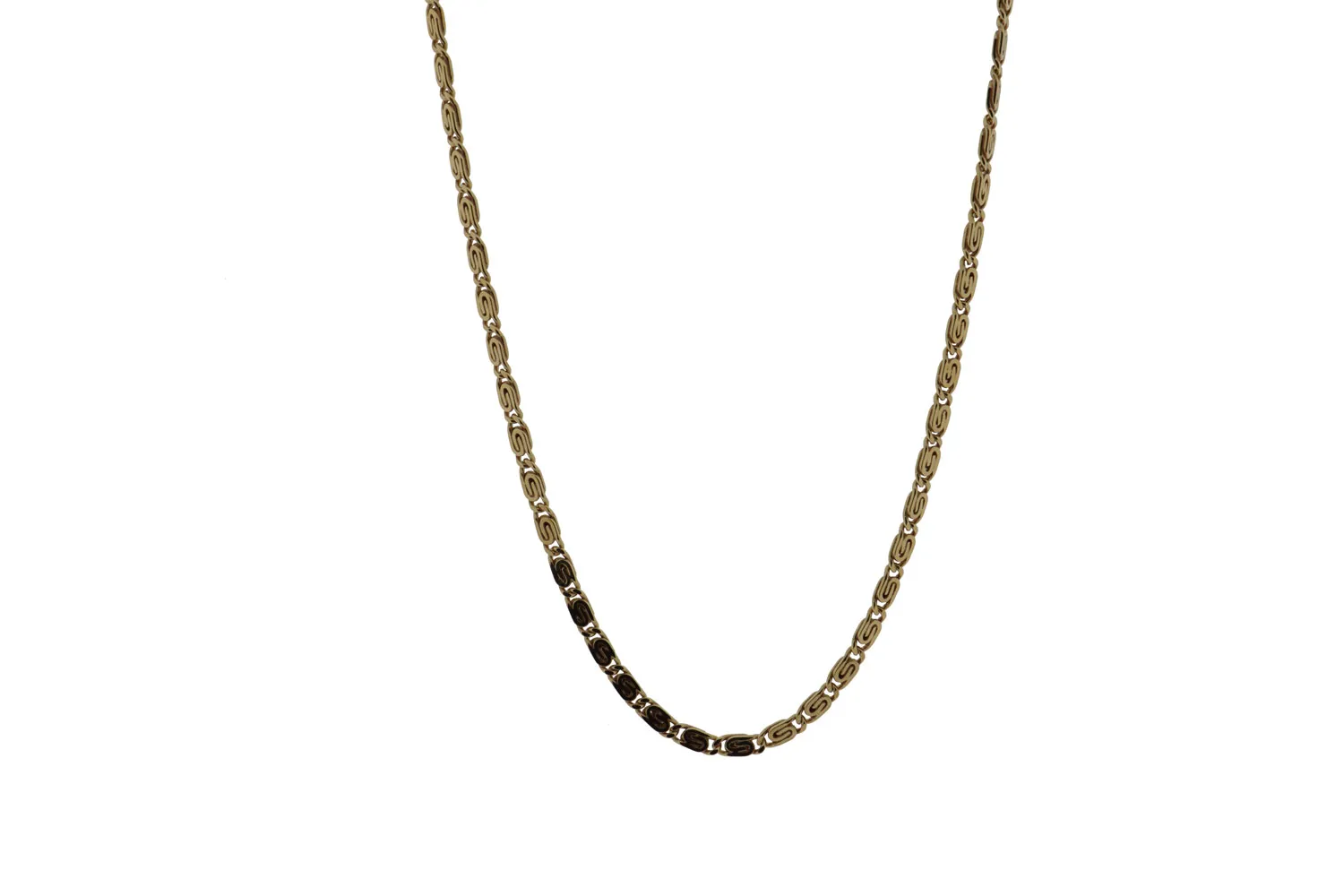 18 karaat gouden heren ketting Versace style