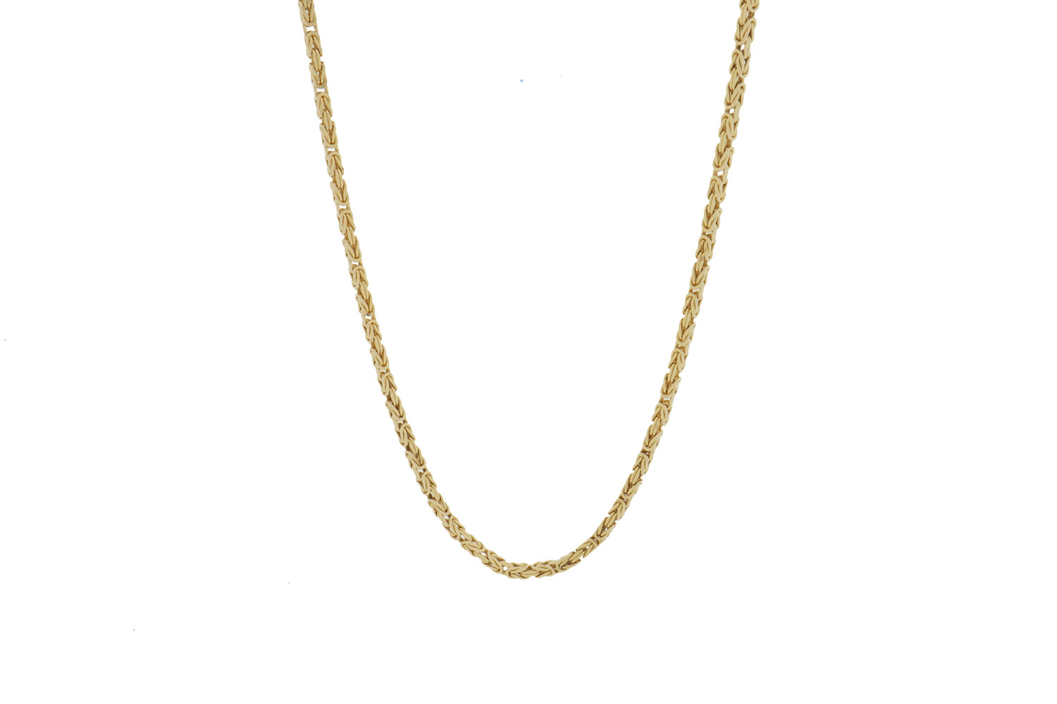 Gouden Heren Konings Ketting | 84 cm