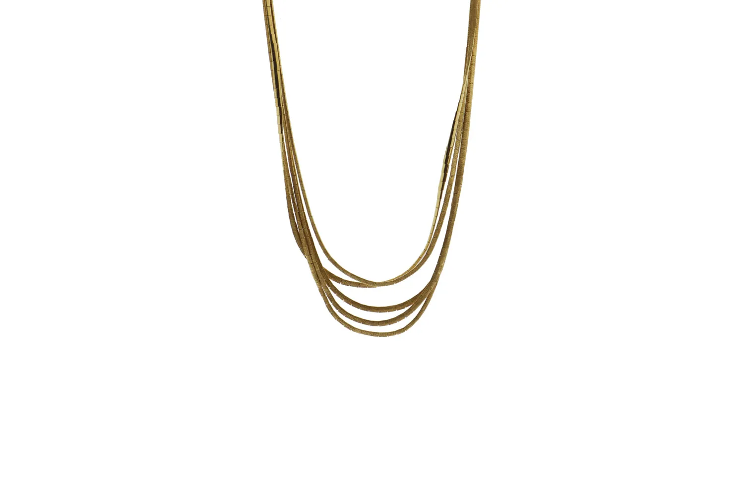 Unieke 18 karaat gouden dames ketting