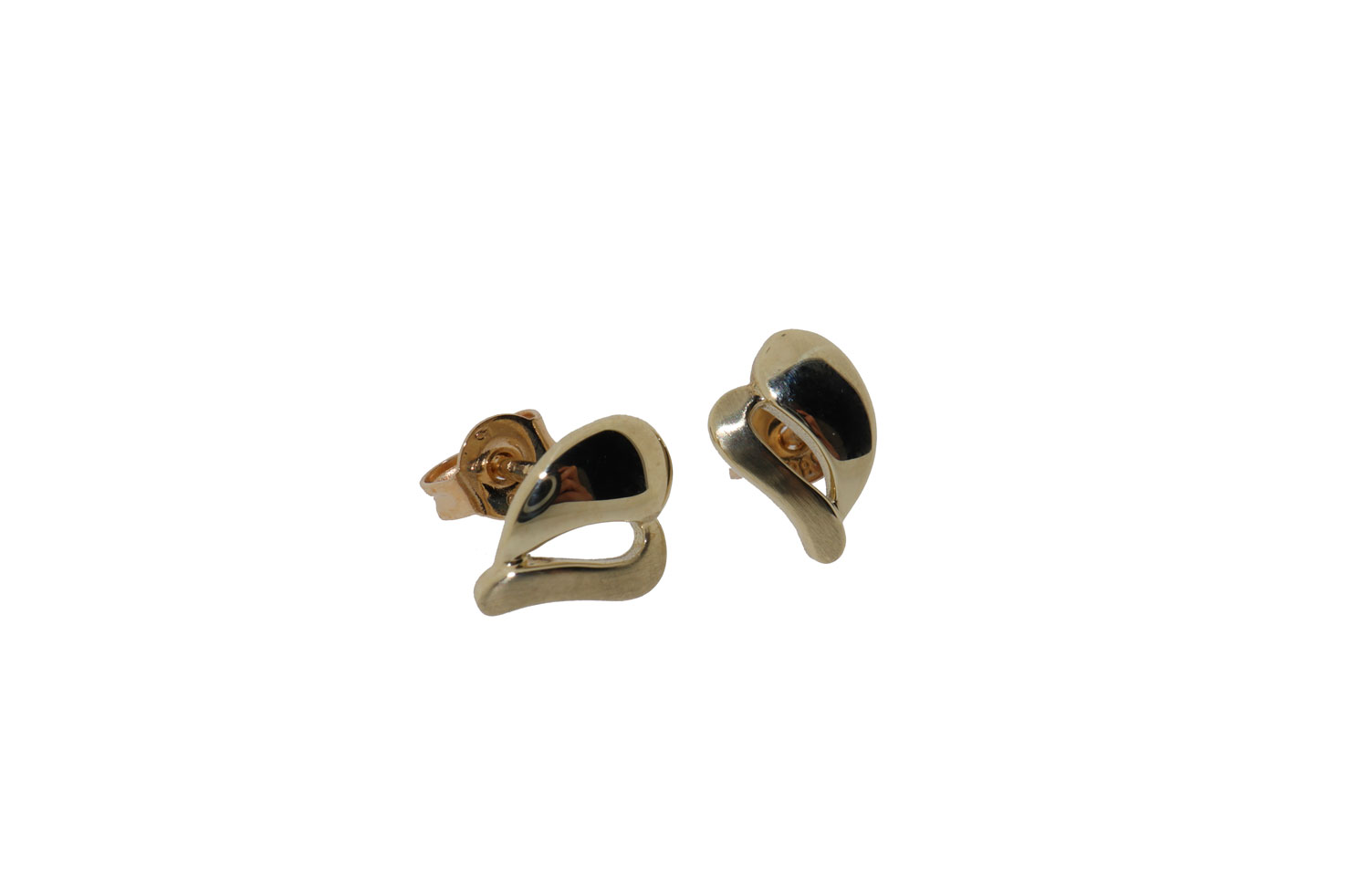 14 karaat gouden Heart studs