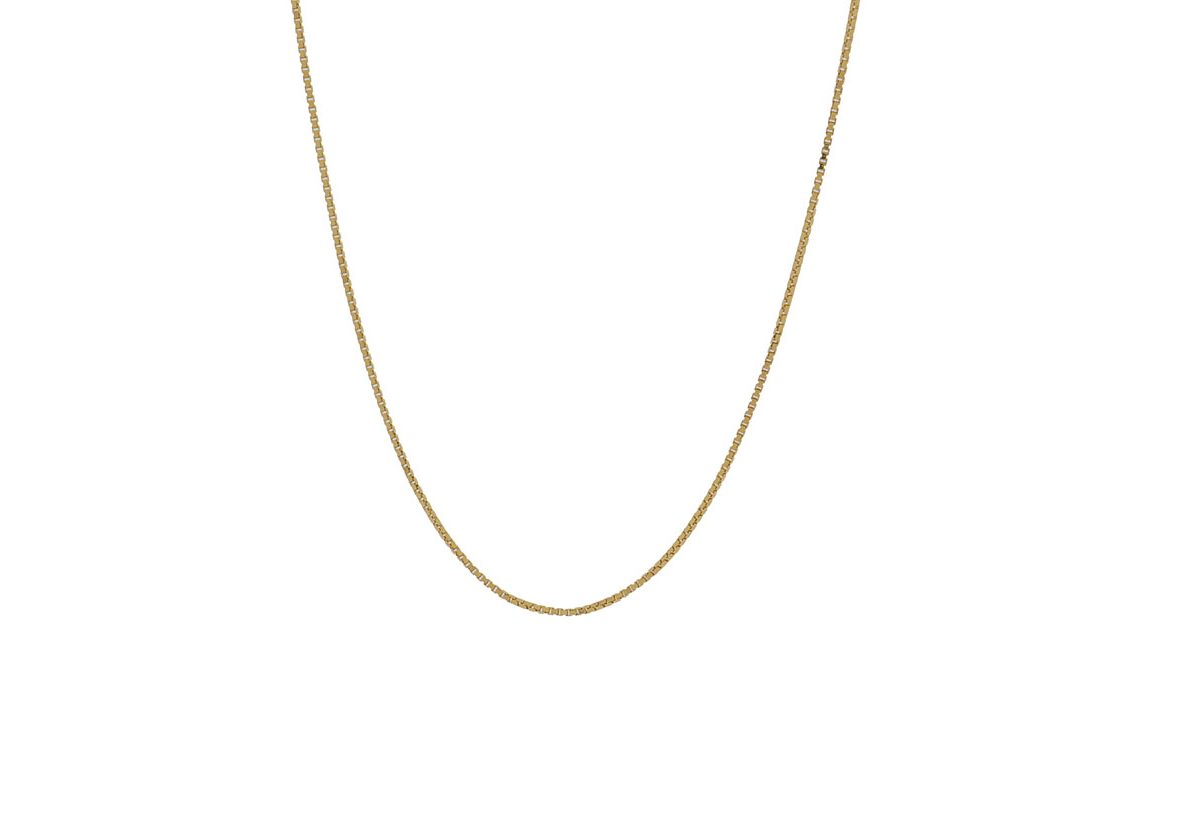 18K gouden Venetiaanse schakel ketting - 50 cm