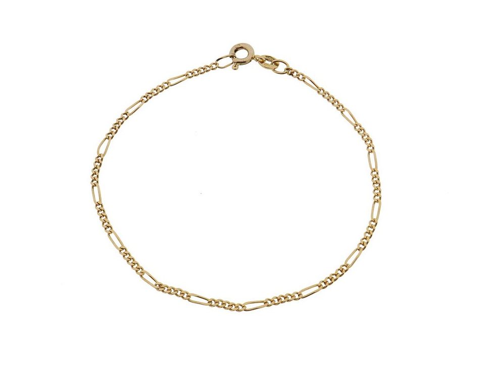 Figaro | 14K gouden armband