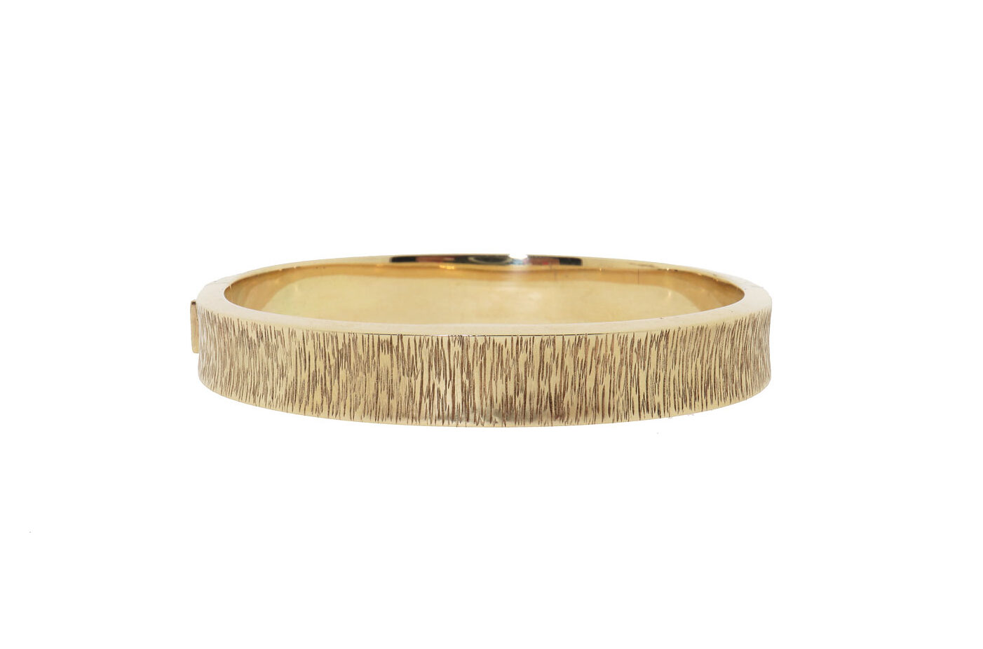 14 karaat gouden Bangle met reliëf