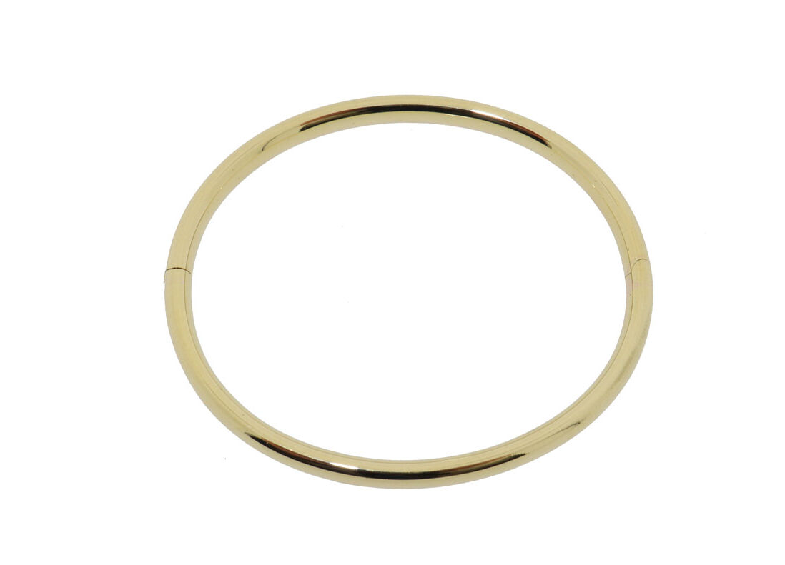 Gouden slavenarmband | 5 mm Bangle