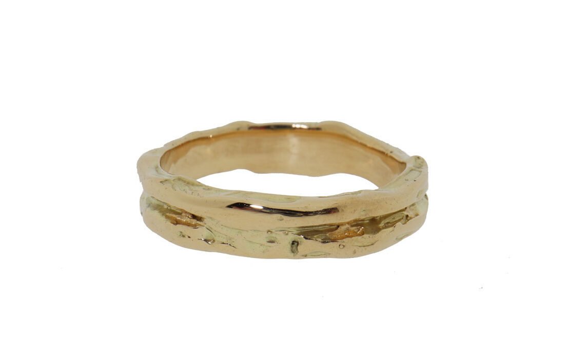 Gouden Heren Ring 18K