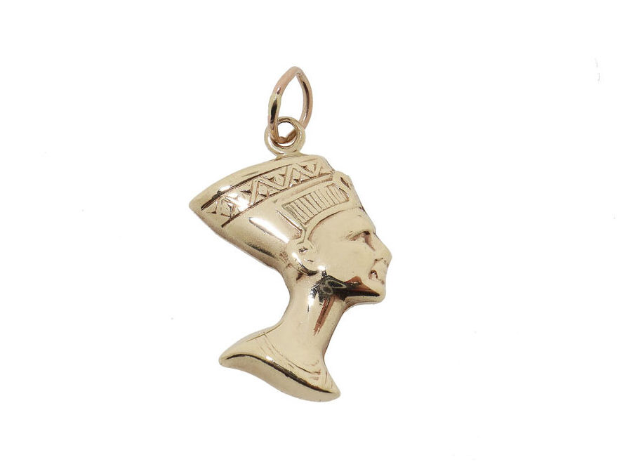 Gouden Hanger Nefertiti 14K