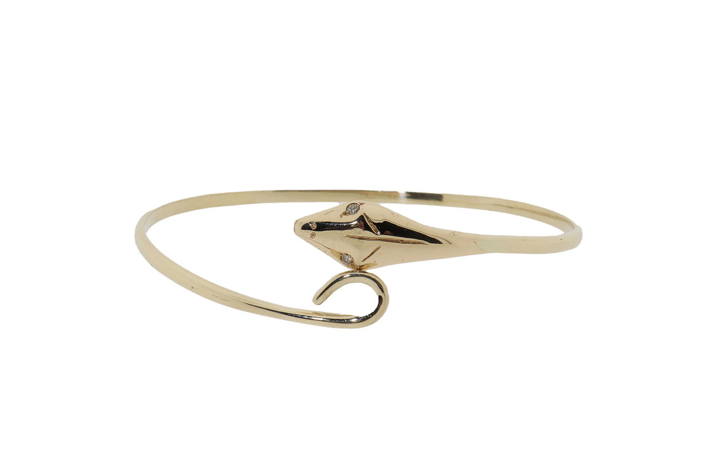 Gouden Slangen Armband | 14K Goud