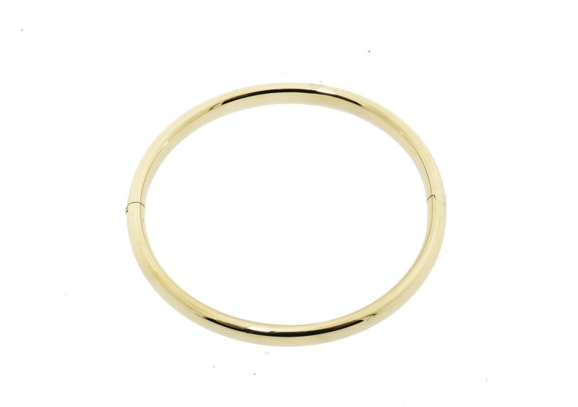 Classic Bangle | 14 Karaat Gouden Slavenarmband