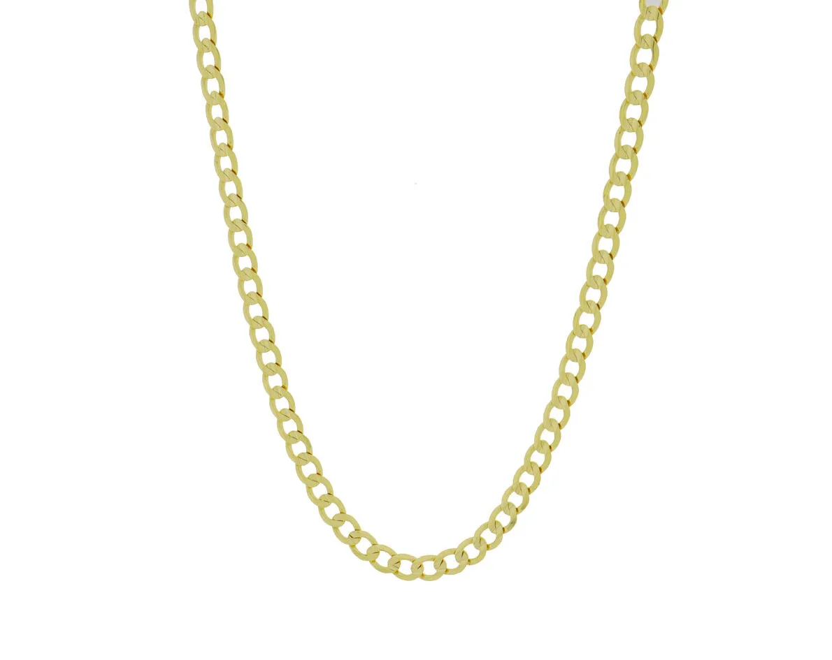 Luca | 14 Karaat Gouden Gourmet Schakel Ketting