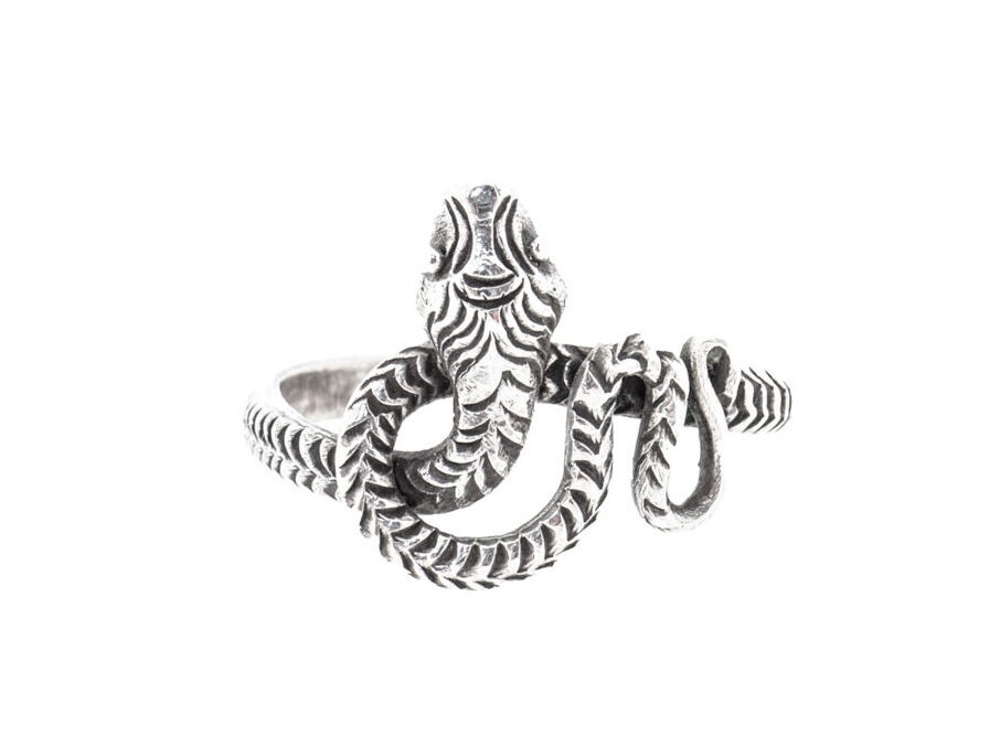 Silver Snake | Vintage Zilveren Slangen Ring