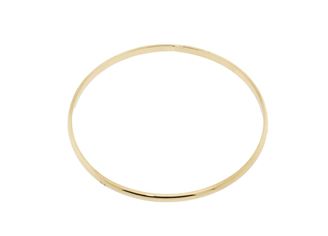 Rotondo | 18 Karaat Massief Gouden Bangle