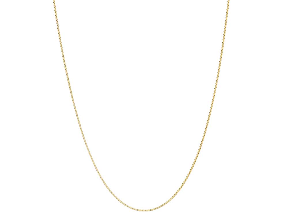 14 Karaat Gouden Venetiaanse Schakel Ketting | 45,5