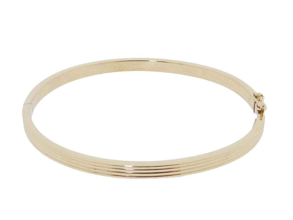 Gouden Slavenarmband 4mm | 14 Karaat Goud 