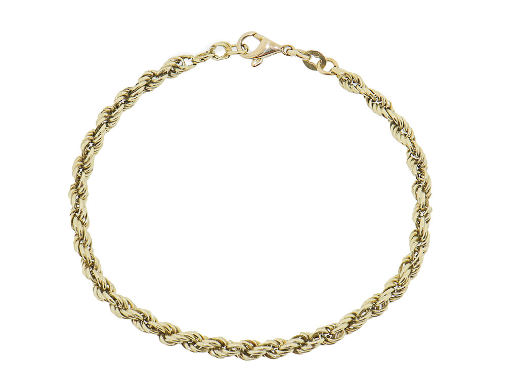 Rope Chain 18,5 | 14 Karaat Gouden Koord Armband 