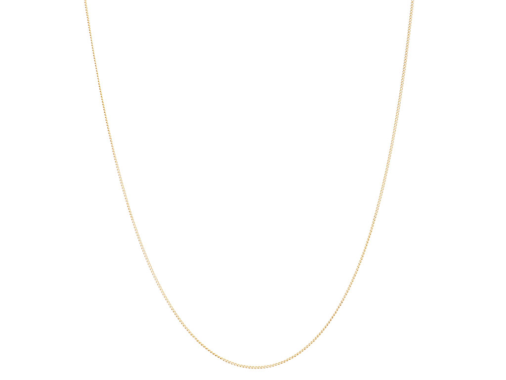 Korte Gouden Dames Ketting | 14 Karaat Gourmet Schakel 