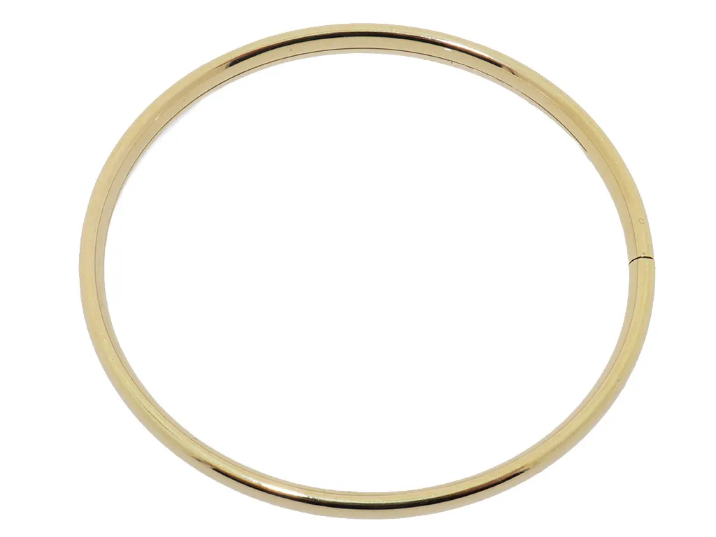 14 Karaat Gouden Slavenarmband Met Dopsluiting 