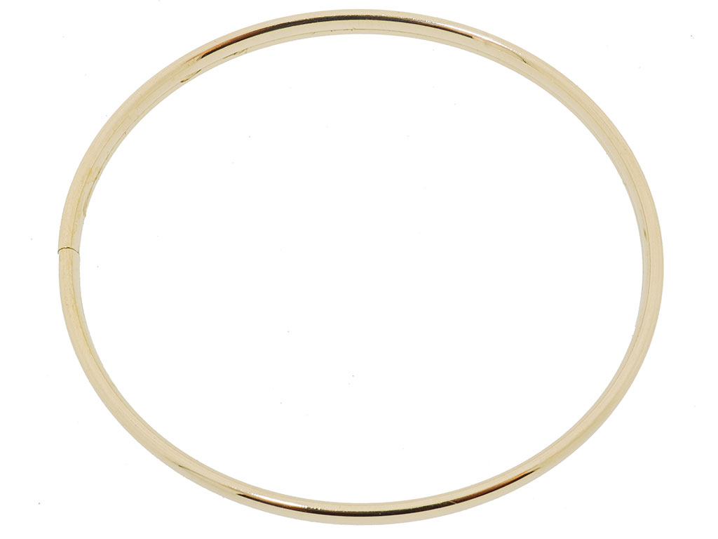 14 Karaat Gouden Slavenarmband 4mm 