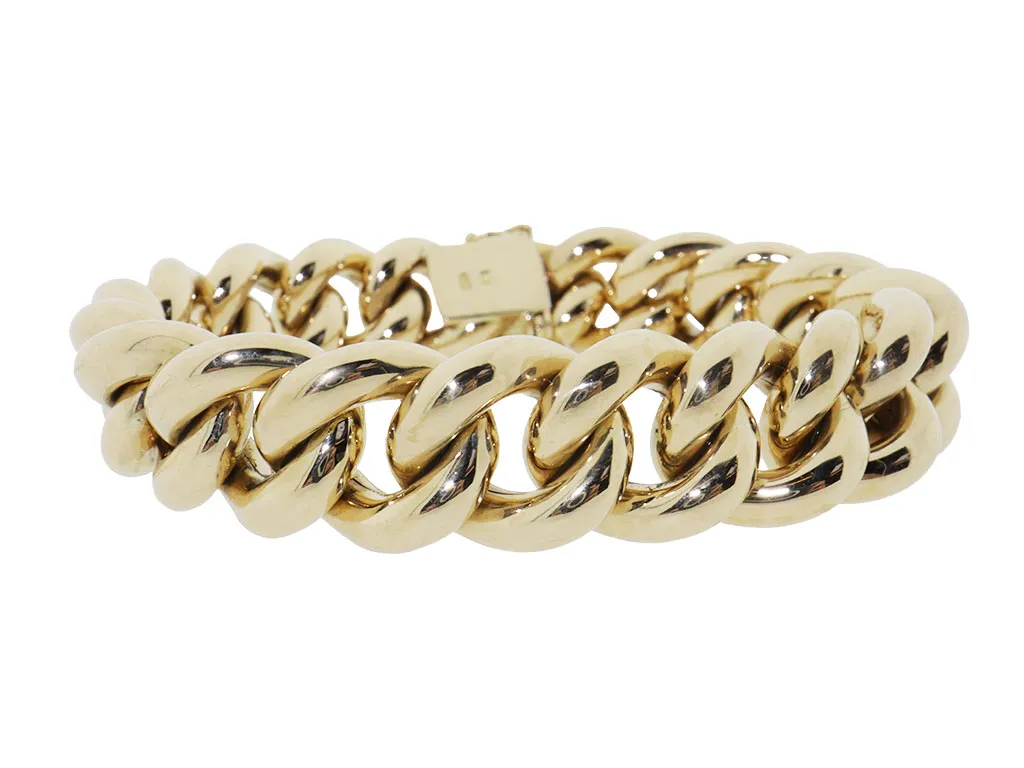 Majestic l 18 Karaat Gouden Dames Armband