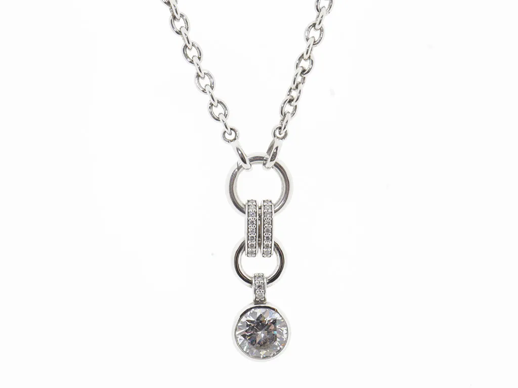 Ti Sento Zilveren Ketting Met Hanger 