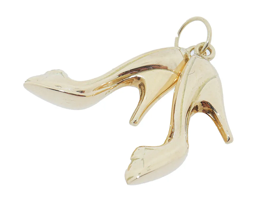 14 Karaat Gouden Pumps Hanger 
