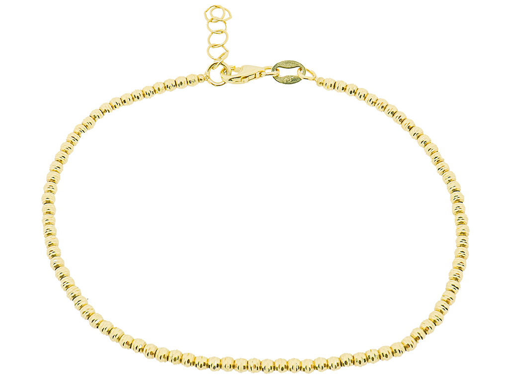 14 Karaat Gouden Balletjes Armband 2 mm 