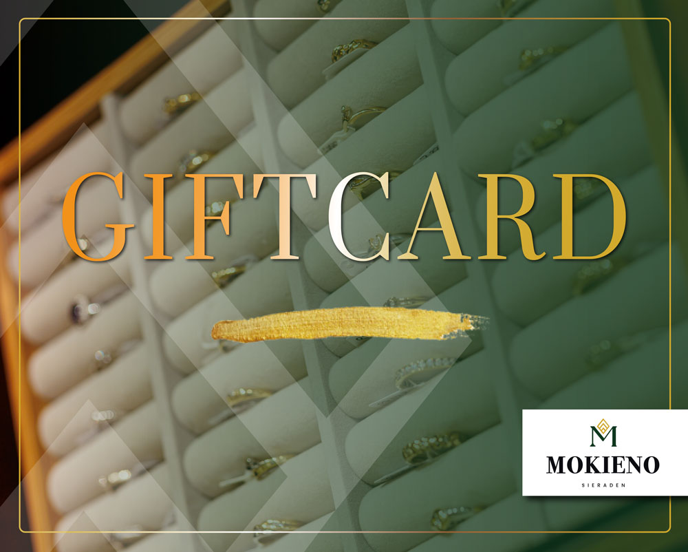 Mokieno Giftcard €50 – Cadeaubon voor Sieraden