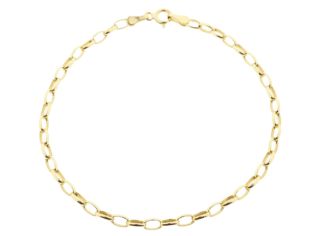 14 Karaat Gouden Anker Armband 