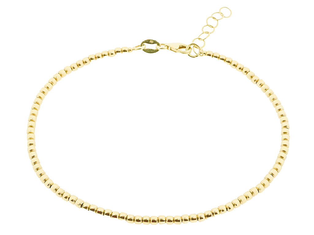 14 Karaat Gouden Balletjes Armband 2 mm