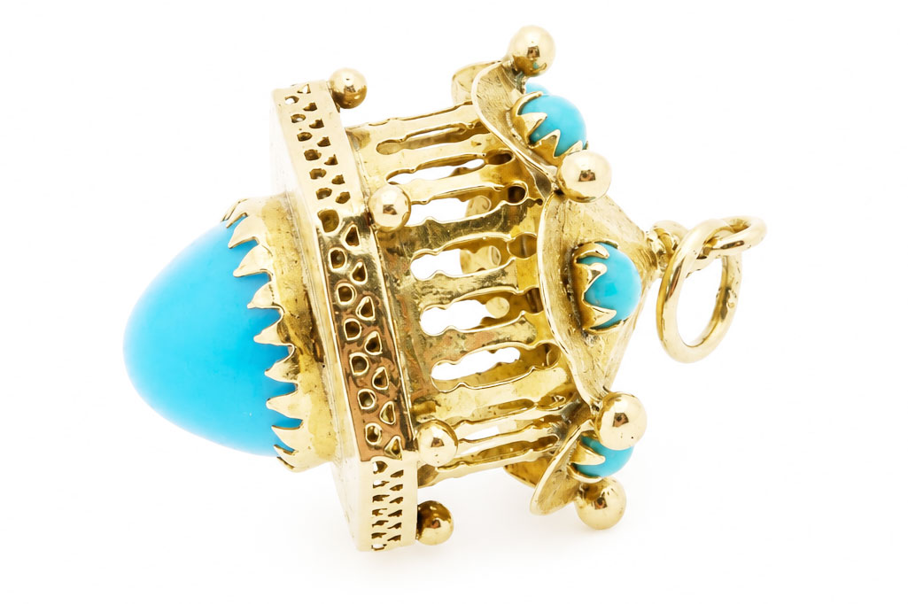 Unieke Vintage Gouden Geurhanger | 18 Karaat 