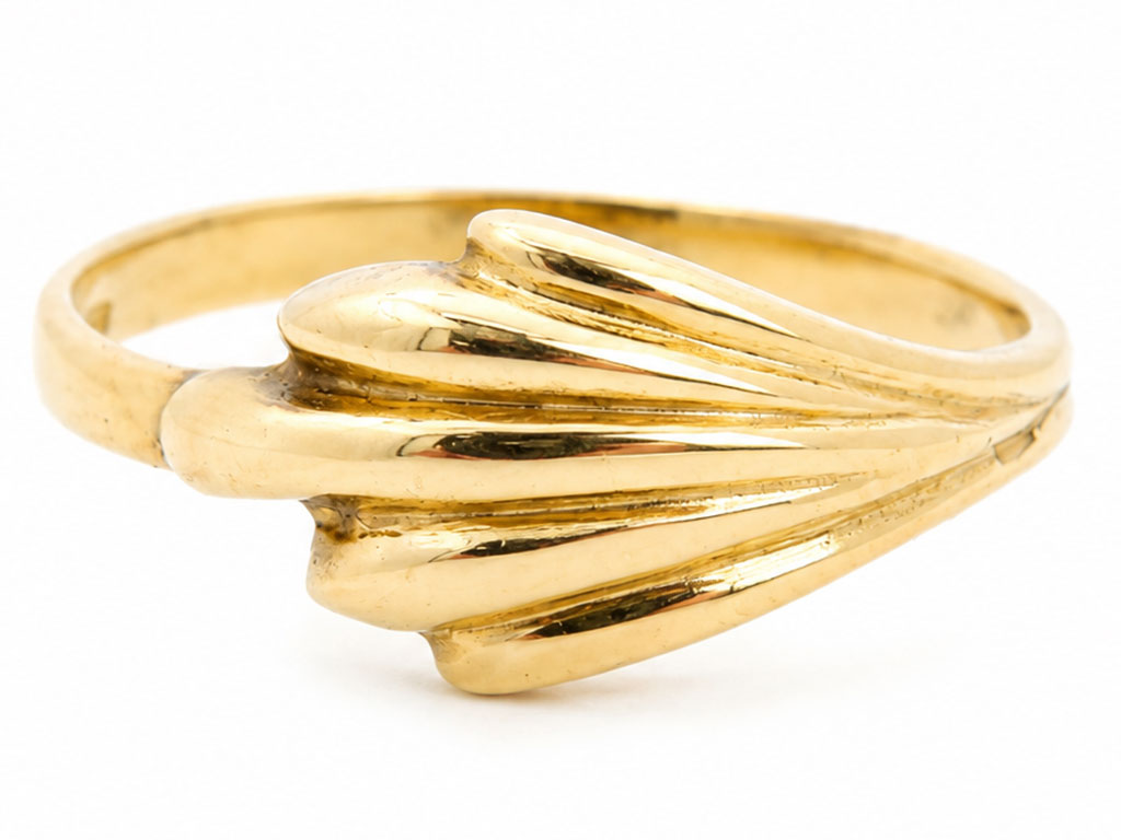 Golden Breeze | 18 Karaat Gouden Dames Ring 