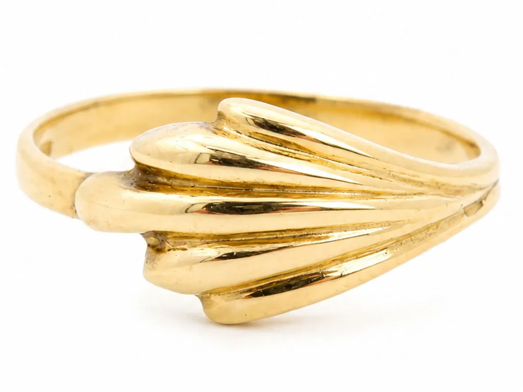 Golden Breeze | 18 Karaat Gouden Dames Ring 