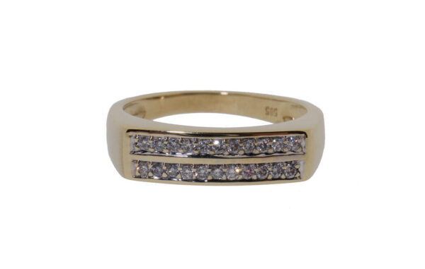 Gouden Diamanten Dames Ring
