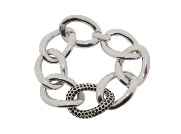 Chunky Chain | Zilveren schakel armband
